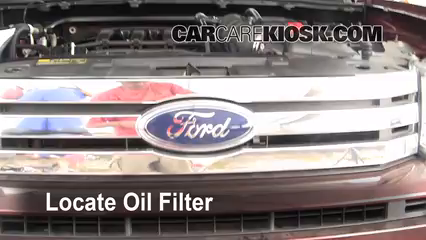 Oil & Filter Change Ford Taurus X (2008-2009) - 2008 Ford Taurus X
